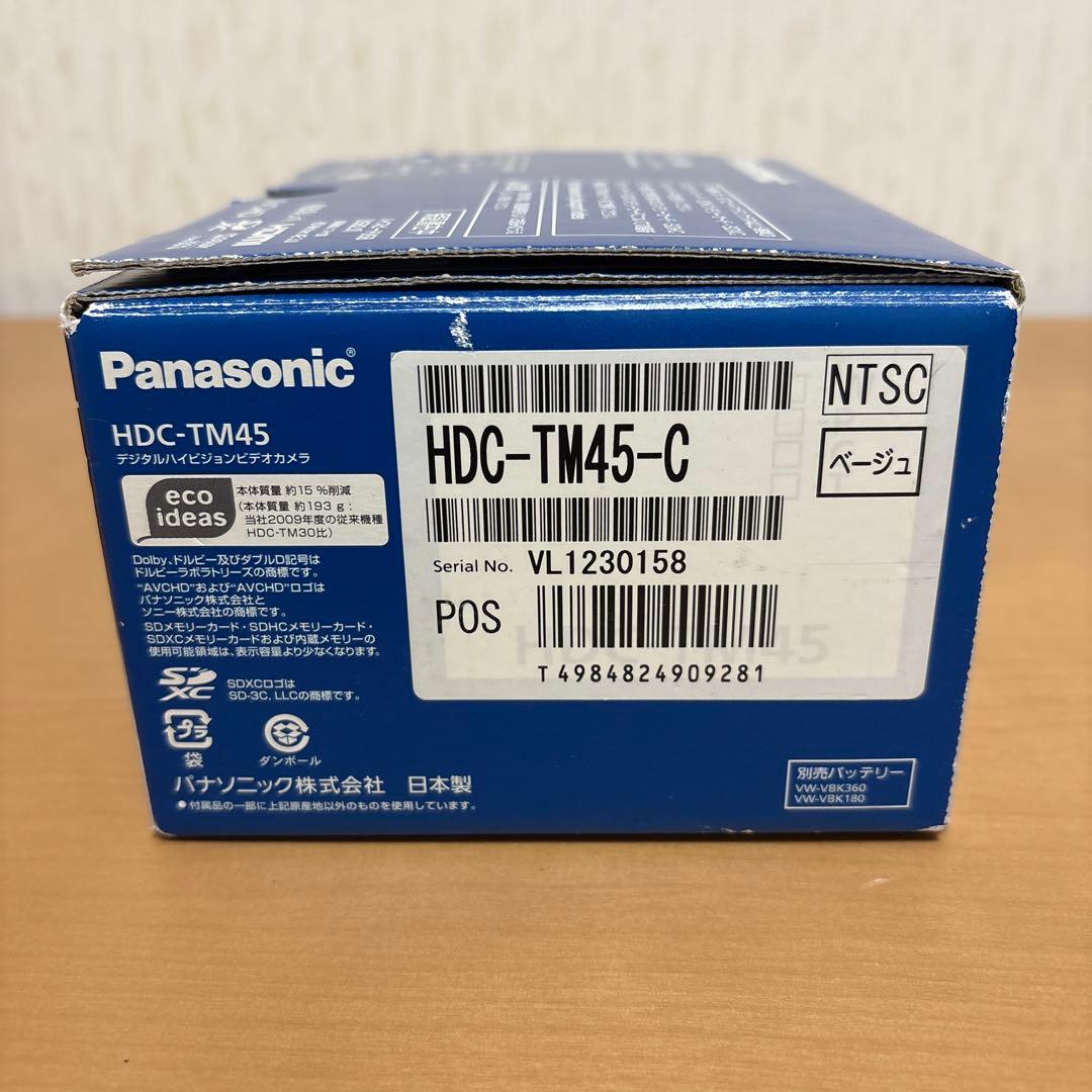 Panasonic HDC-TM45 ビデオカメラ 32GB