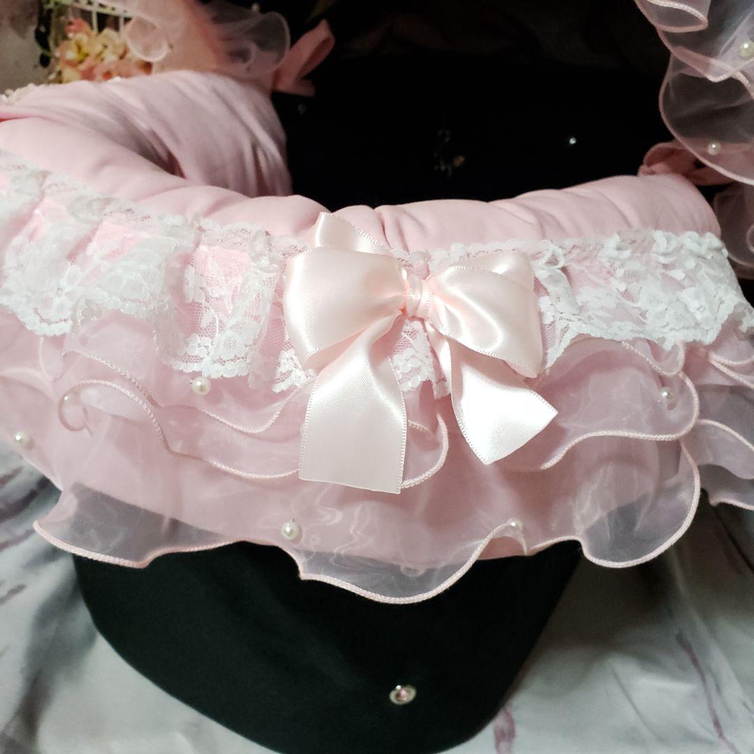 ペットカート　あごのせクッション　ジャバラ　天使のカート　ハンドメイド