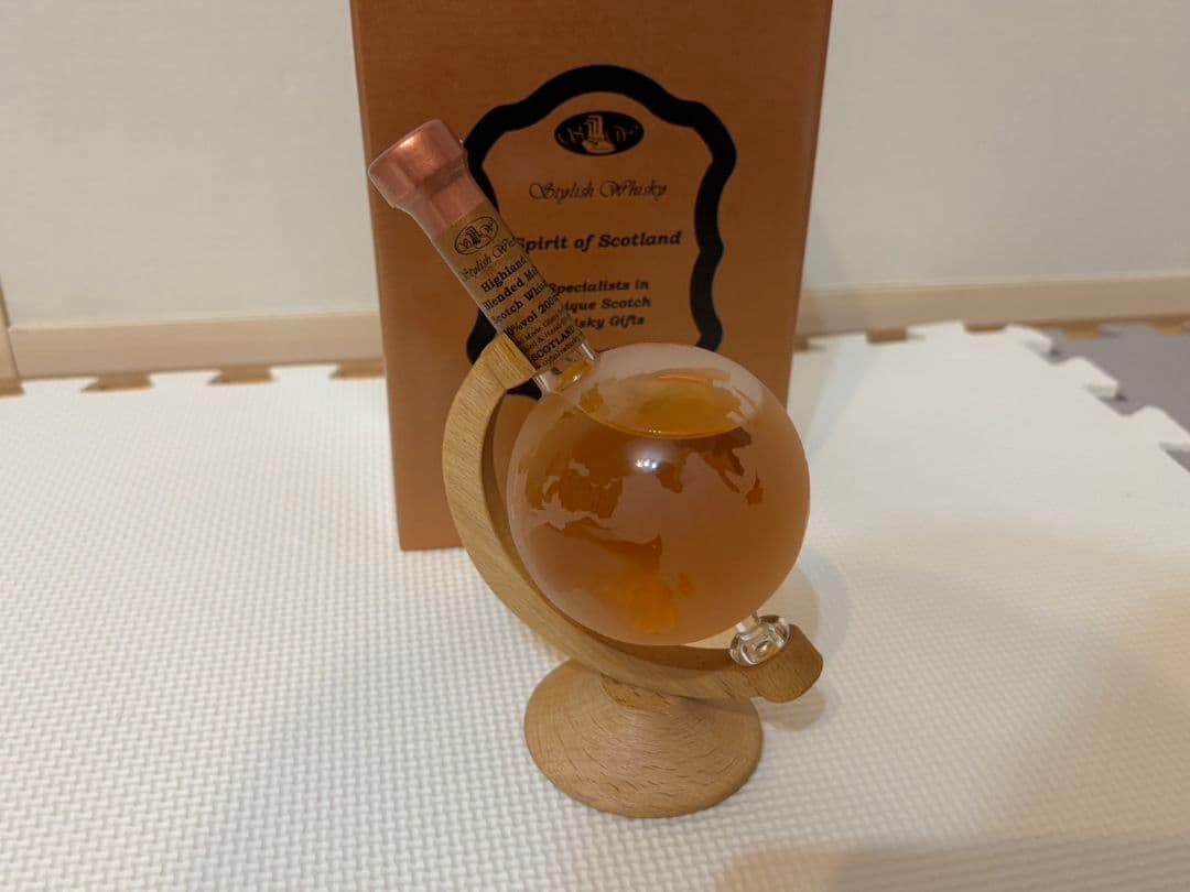 Scotch whisky 地球儀型ウィスキー アンティーク