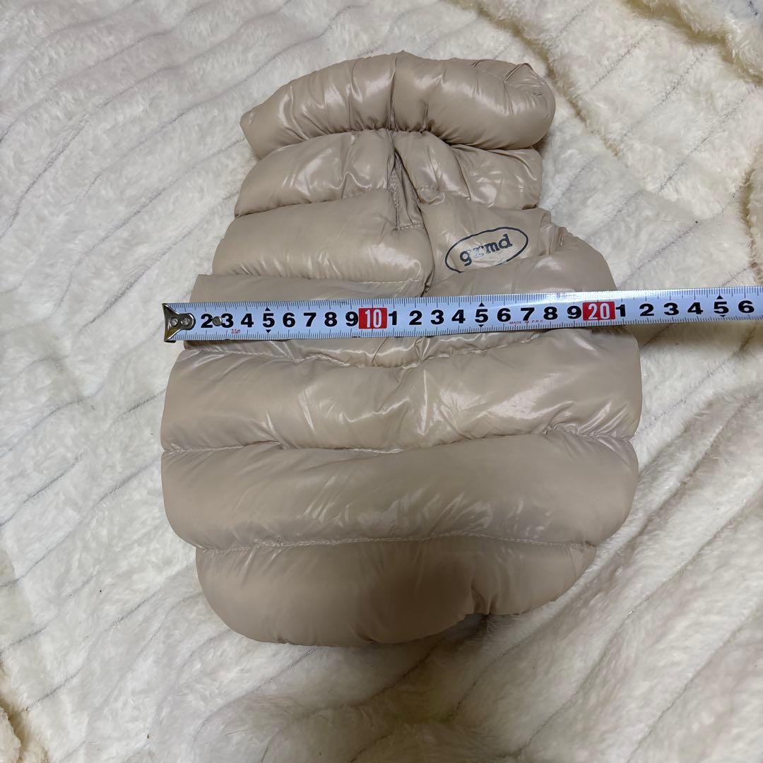 grmd 犬用ダウンウェア ベージュL