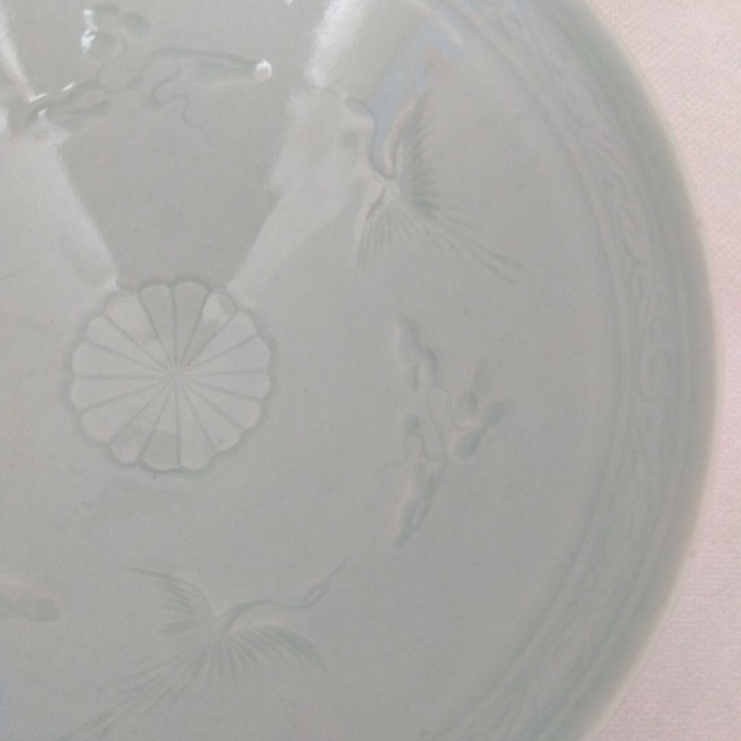 白磁茶碗　韓国陶磁器　樊川窯　安東五作品　共箱入り