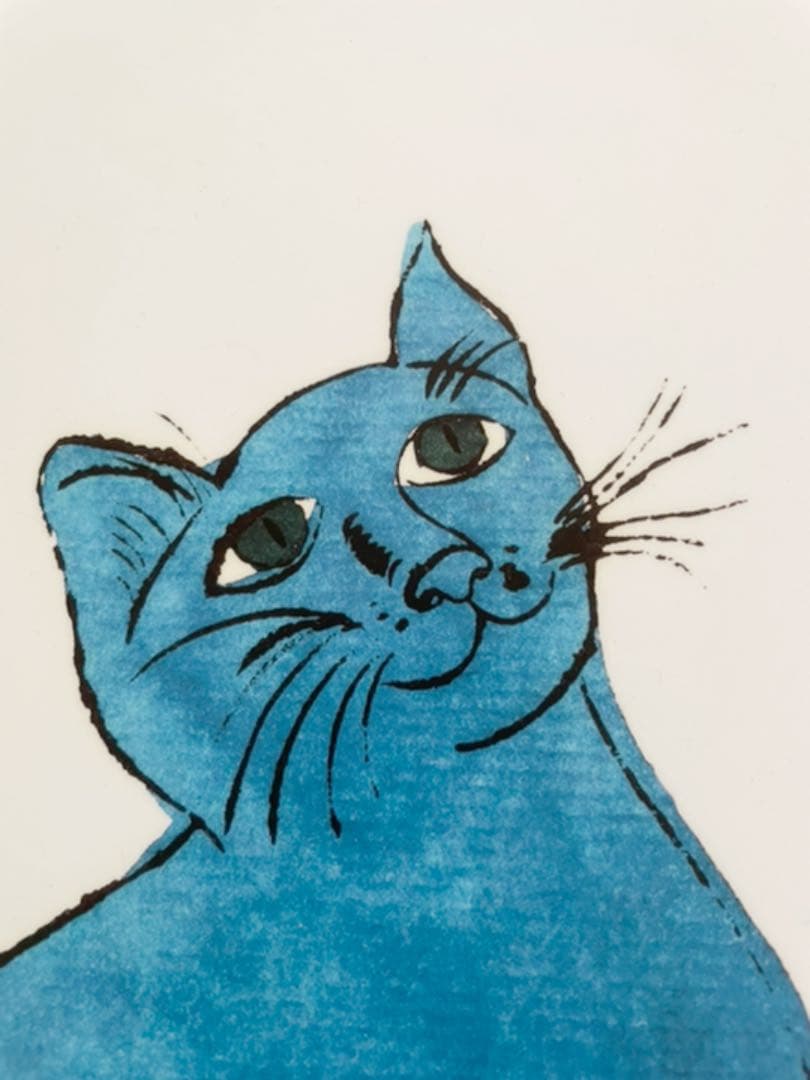 アンディウォーホル　ネコのサム　壁掛け　パネルアート