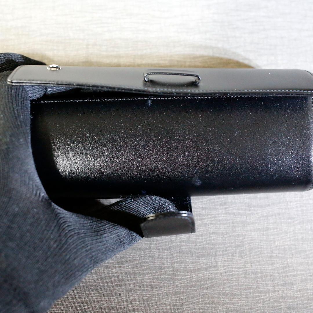 【美品 送料込み】モンブラン レザー 革製 ペンケース
