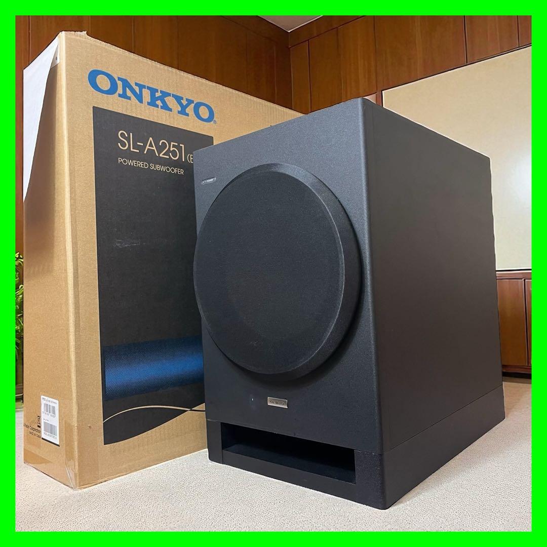 ONKYO SL-A251E パワードサブウーファー オンキョー スピーカー