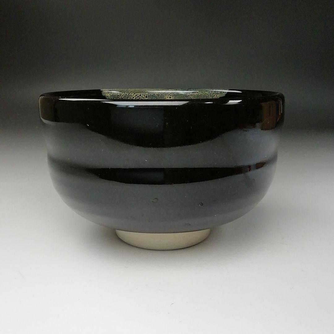 Ｔ２５４　茶碗　『九谷焼』『九谷　陶春 作』　共箱　抹茶碗　茶道具