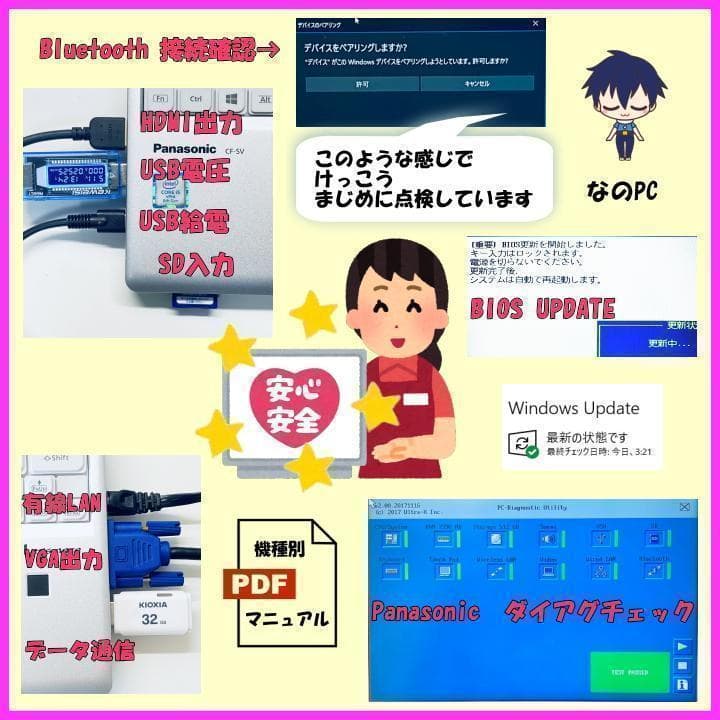 レッツノート SV9 10世代 i5 Win11 希少16GB 使用時間1470