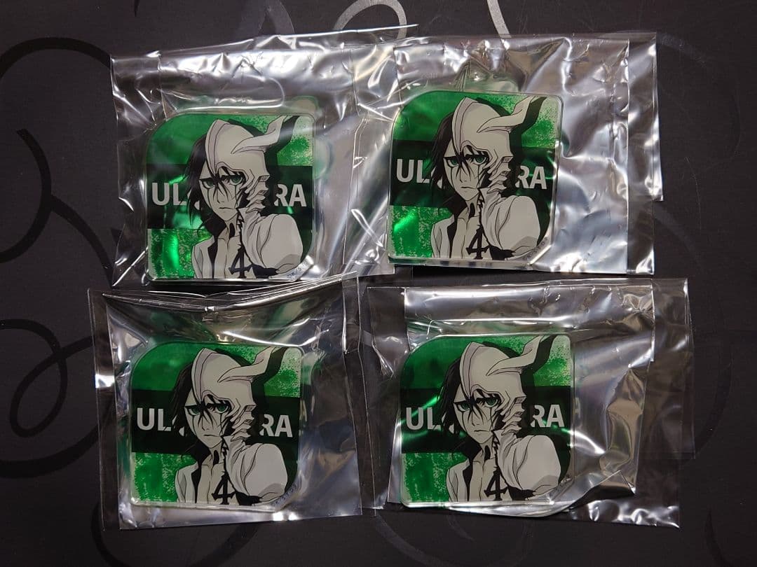 BLEACH ウルキオラ アクリルクリップ 4点