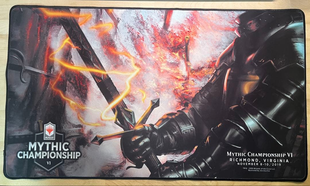 エンバレスの宝剣　プレイマット　ミシックチャンピオンシップ　プロツアー