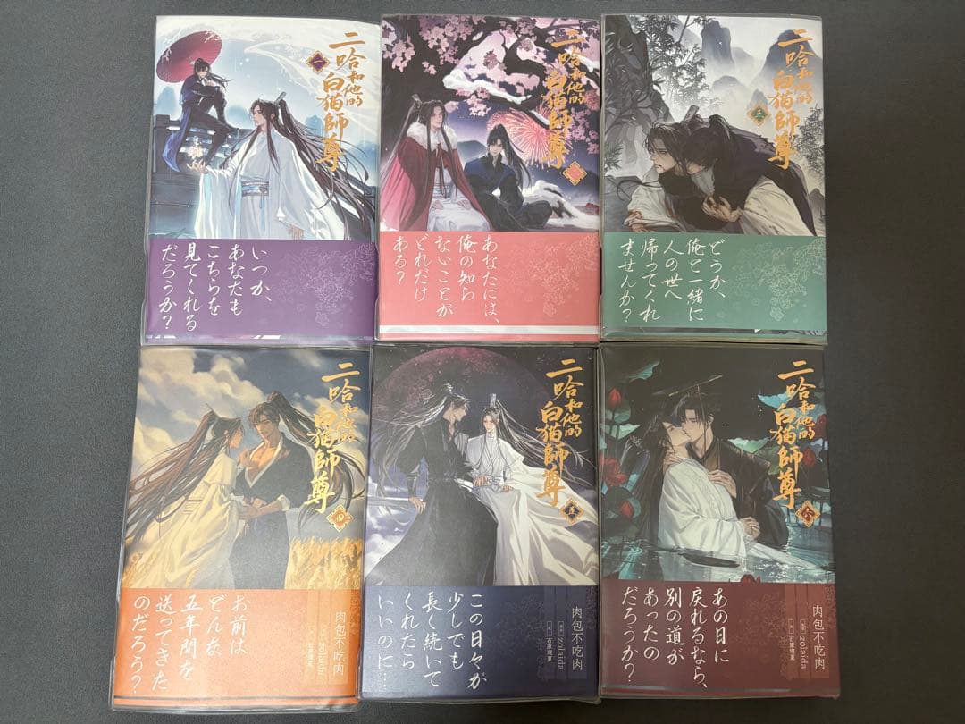 二哈和他的白猫師尊 6巻セット