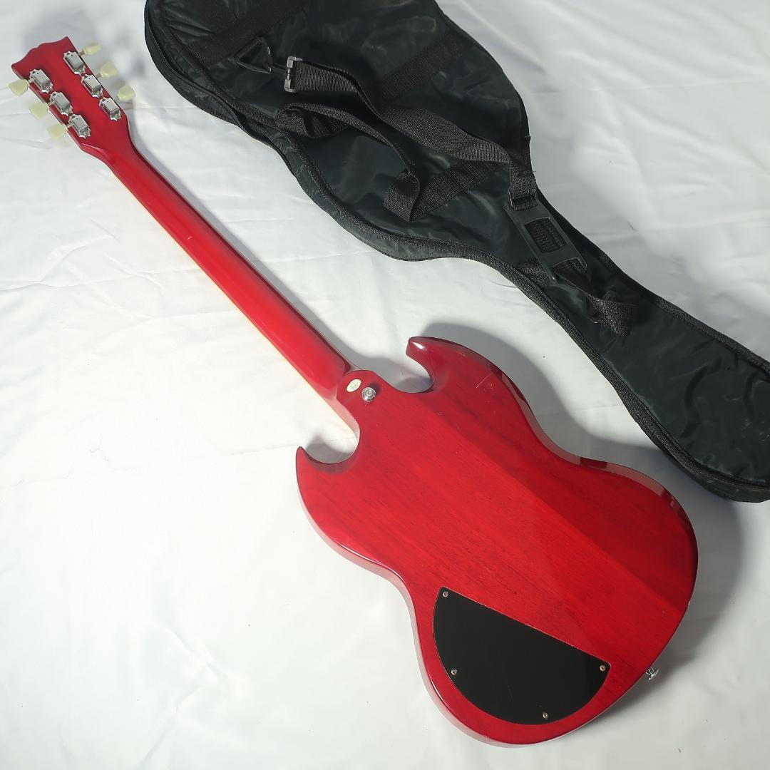 Maison SGタイプ エレキギター ケース付き セットネック