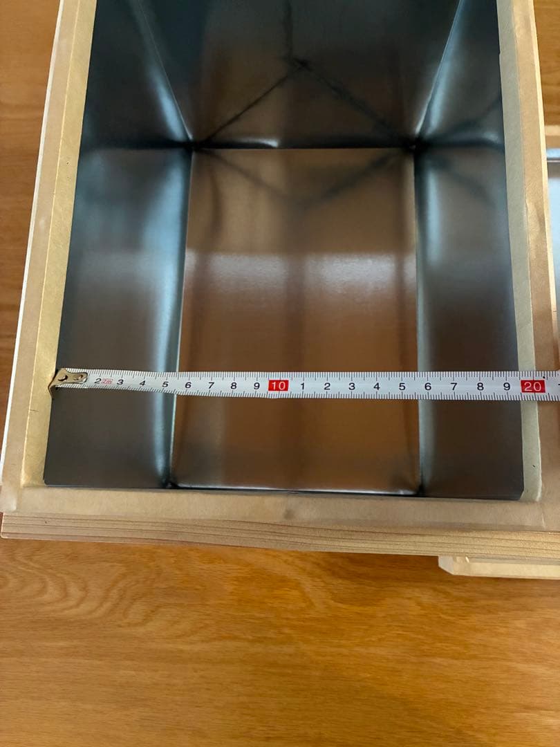 茶箱（小）5kg トタン仕上げ 2個