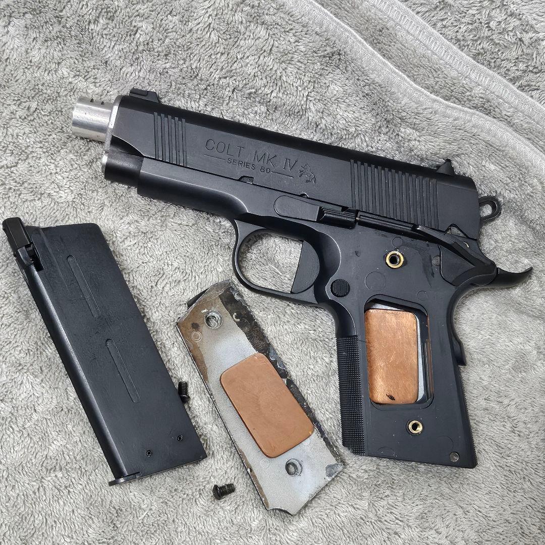 稀少☆ WA Ver.3純正HWガスブロ コルト オフィサーズ キングスカスタム