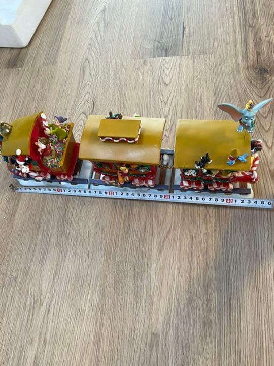 【希少】ディズニークリスマストレインフィギュア オルゴール 2000