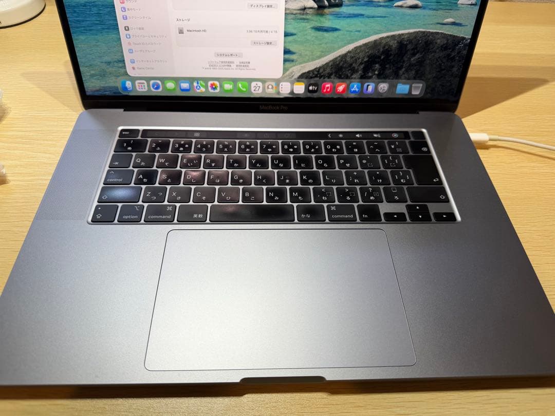 MacBook Pro 16インチ 2019 （i9 ／64GB ／4TB ）