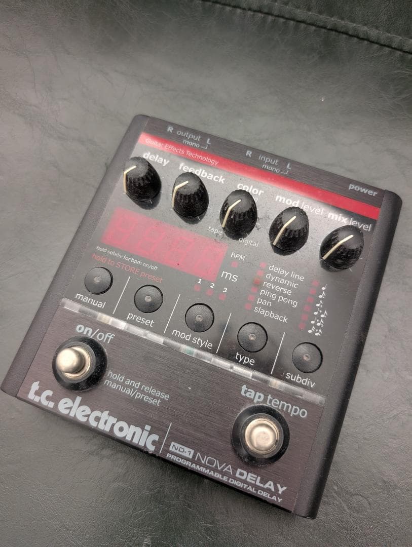 TC Electronic Nova Delay デジタルディレイ 【本体のみ】