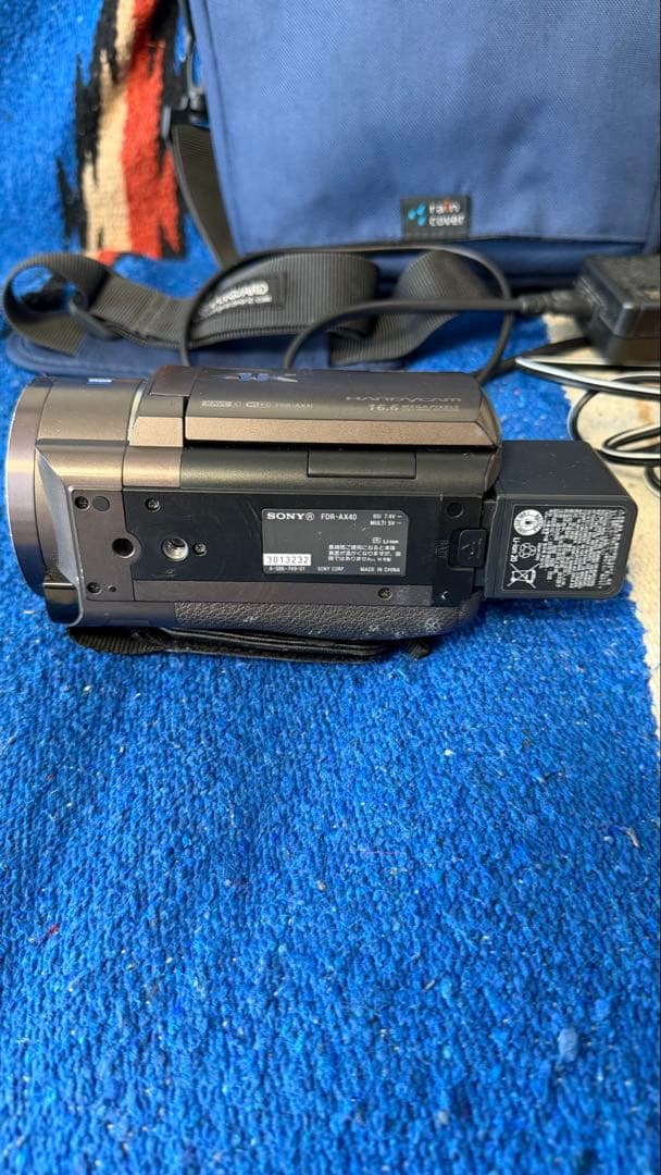 SONY ソニー　FDR-AX40 4Kビデオカメラ