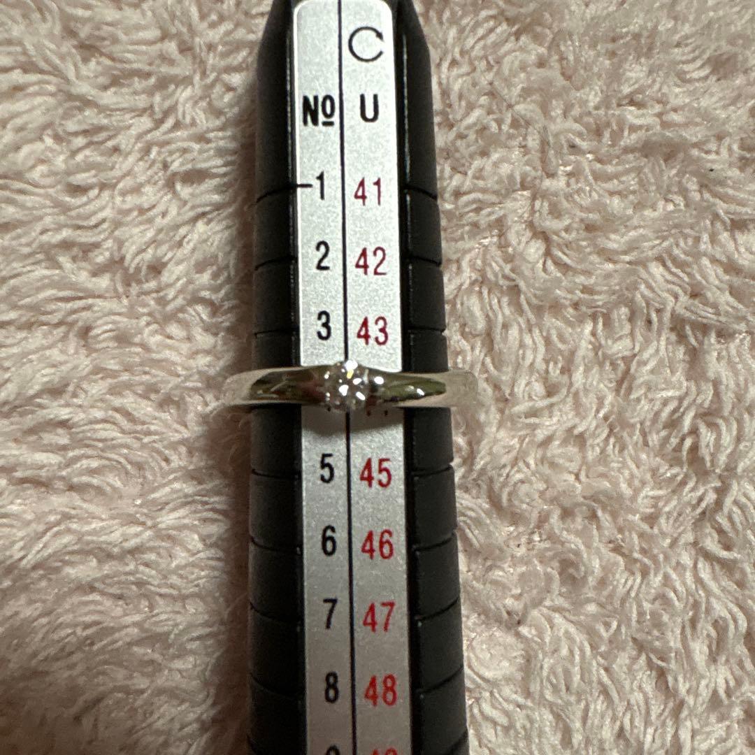 スタージュエリー プラチナ ダイヤモンドリング P950