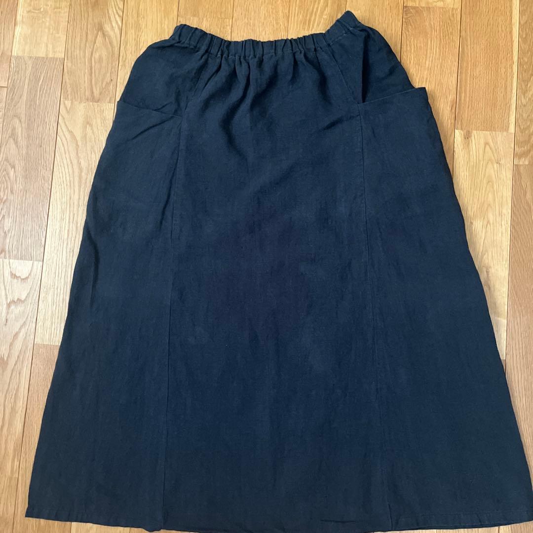 新品未使用evam eva vieのリネンサルエルパンツ