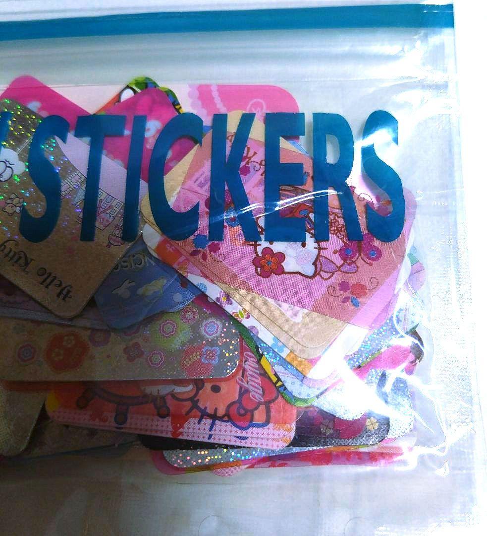 ❤激レア❤️平成レトロ❤️大容量2006年 ハローキティ フレークシールパック