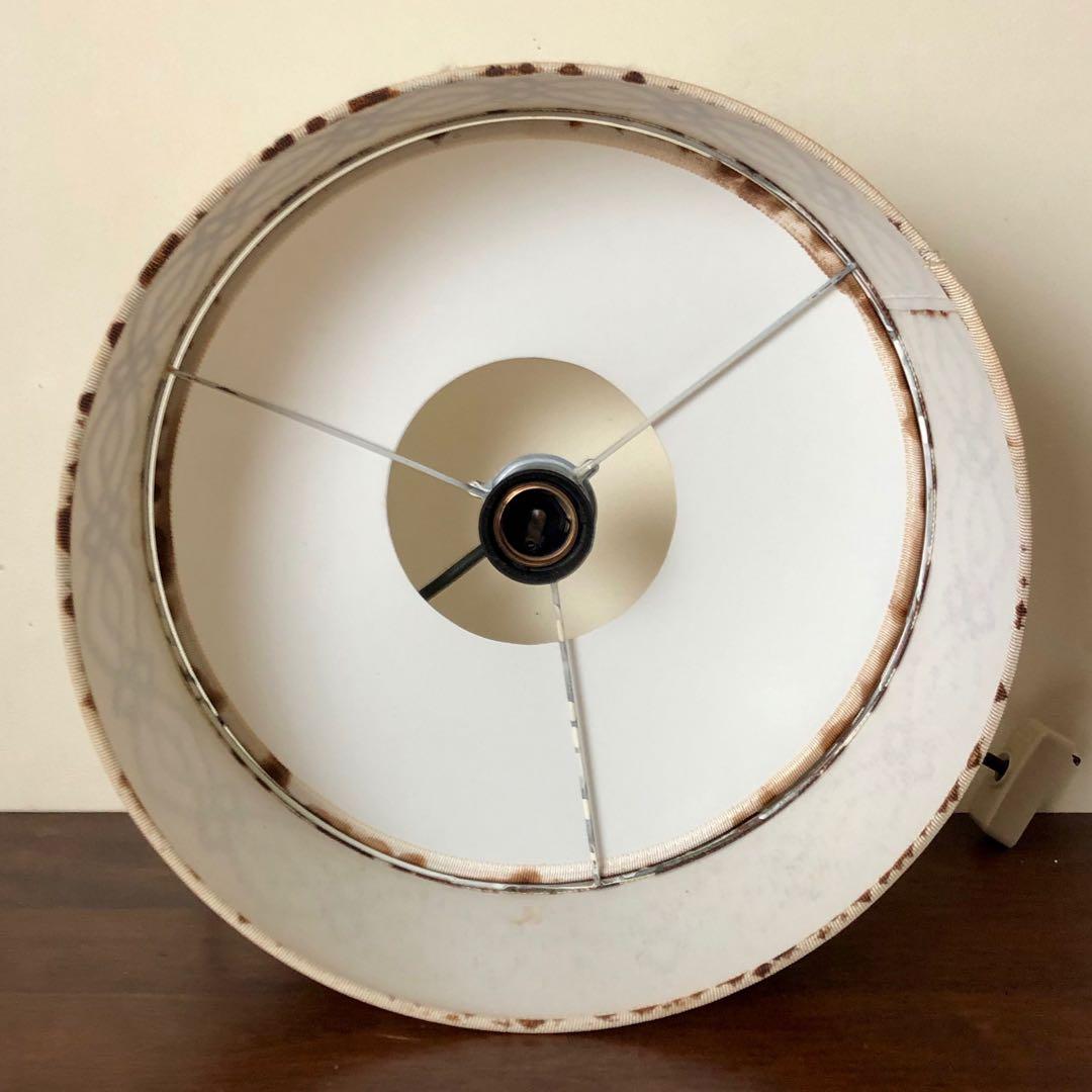 デンマーク　北欧ビンテージ　ジュートシェードペンダントランプ