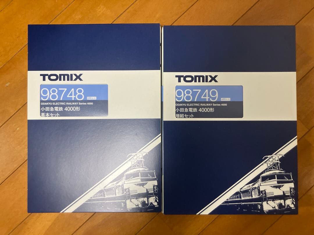 TOMIX 98748,98749 小田急4000形 10両フル