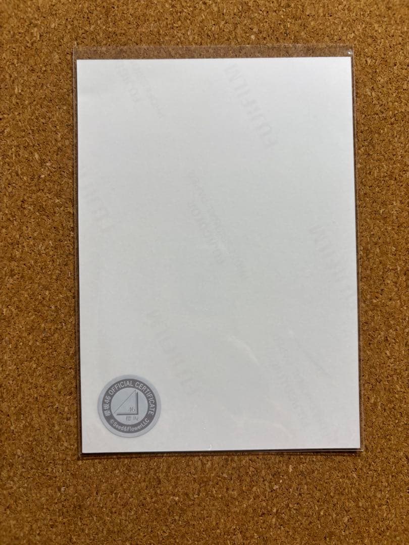 櫻坂46 遠藤理子　生写真　直筆サイン入り