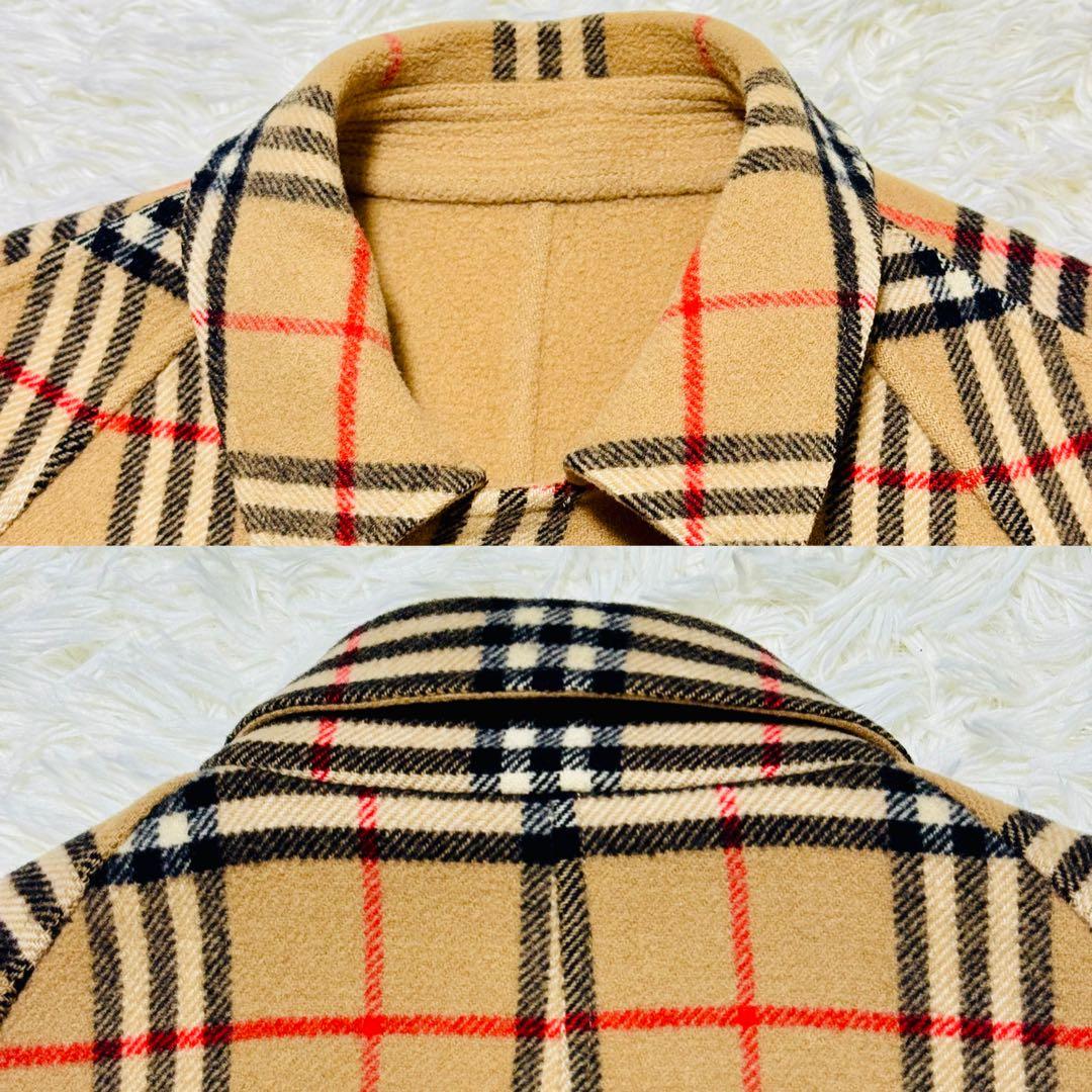 極美品 ✨ バーバリーズ ノバチェック 2way コート 白タグ 7AB2