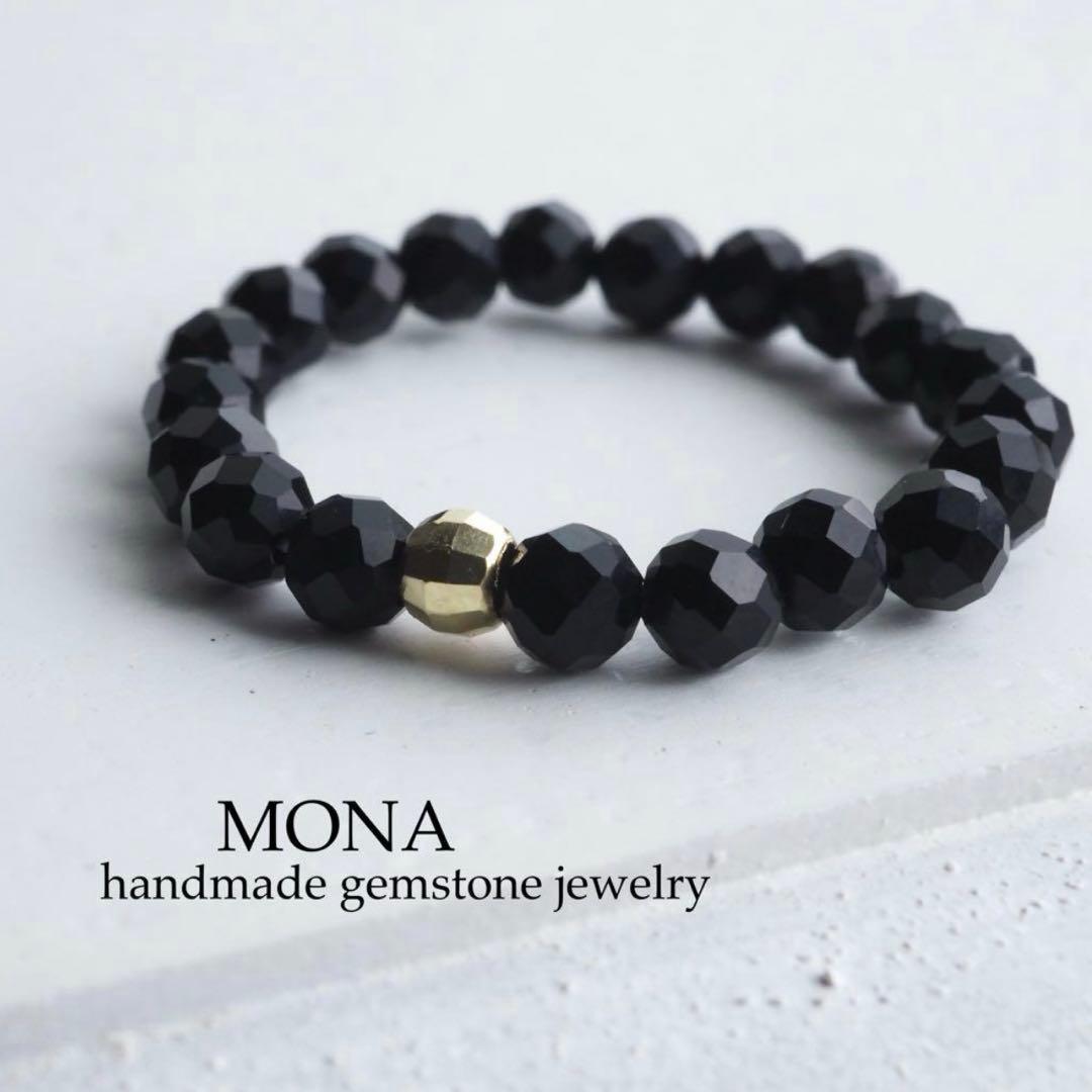 【blue.ks】天然フローライトの一粒ネックレストップ