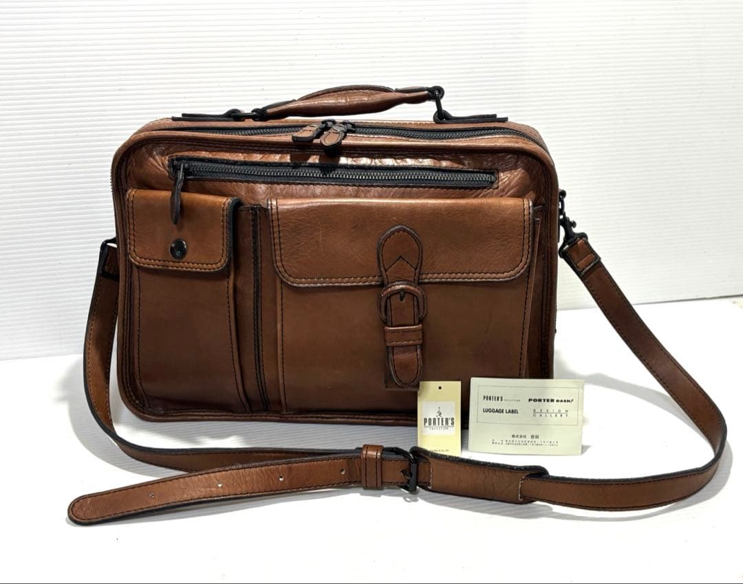 【未使用近い】ポーター バロン吉田カバン 2WAYショルダーバッグ定価6.1万円
