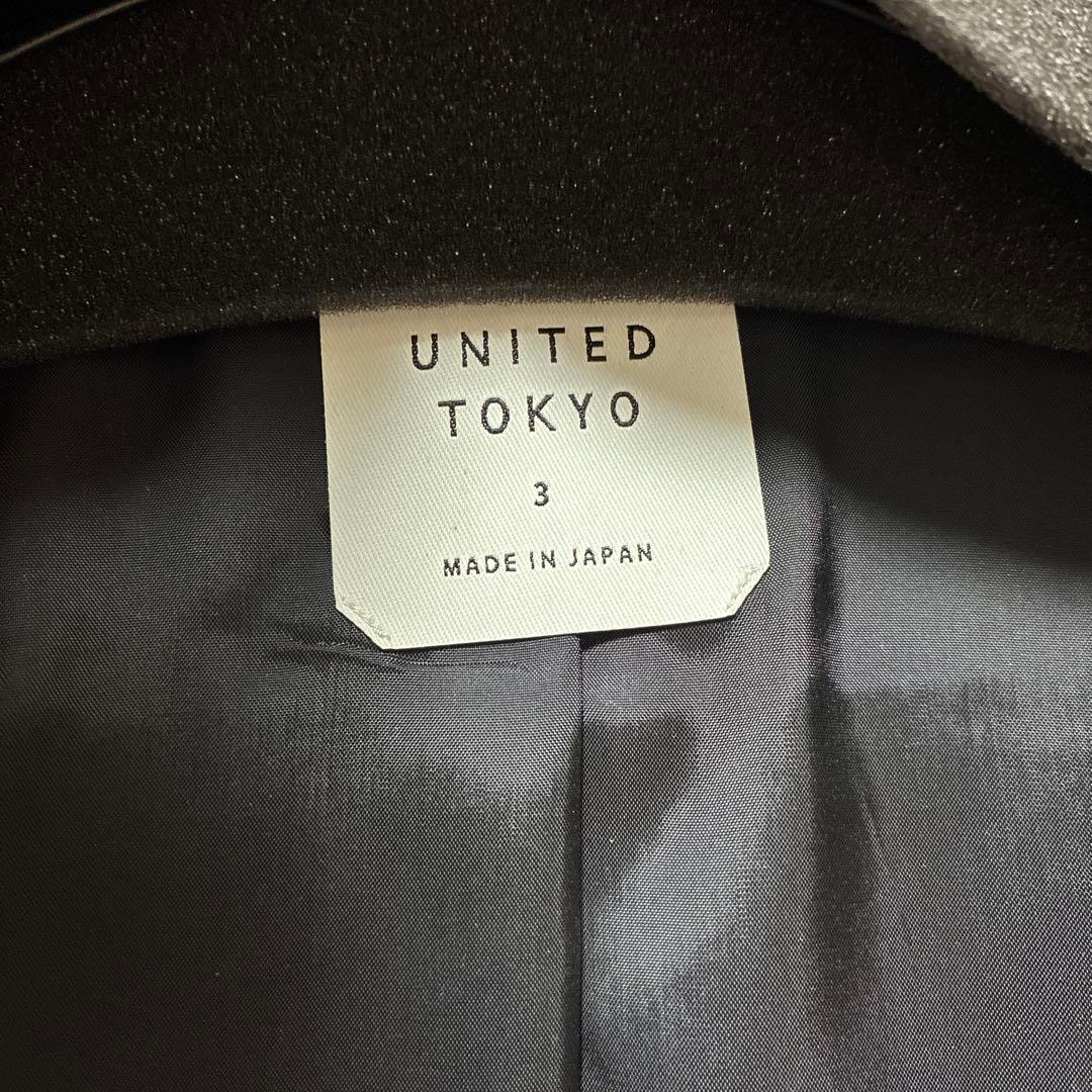 UNITED TOKYO シングルライダースジャケット サイズ3