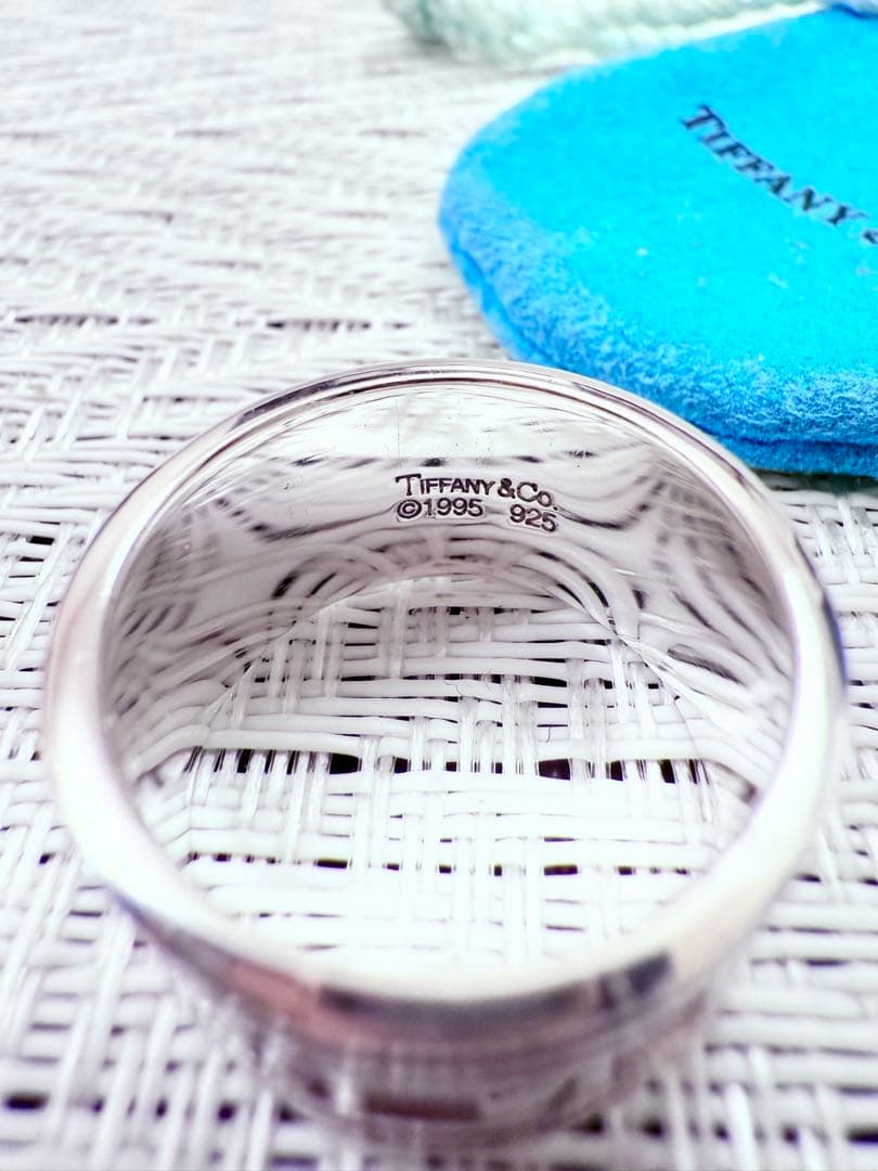 ユッキー様　ティファニー　アトラス　ワイド　指輪　リング　21.5号　研磨仕上済