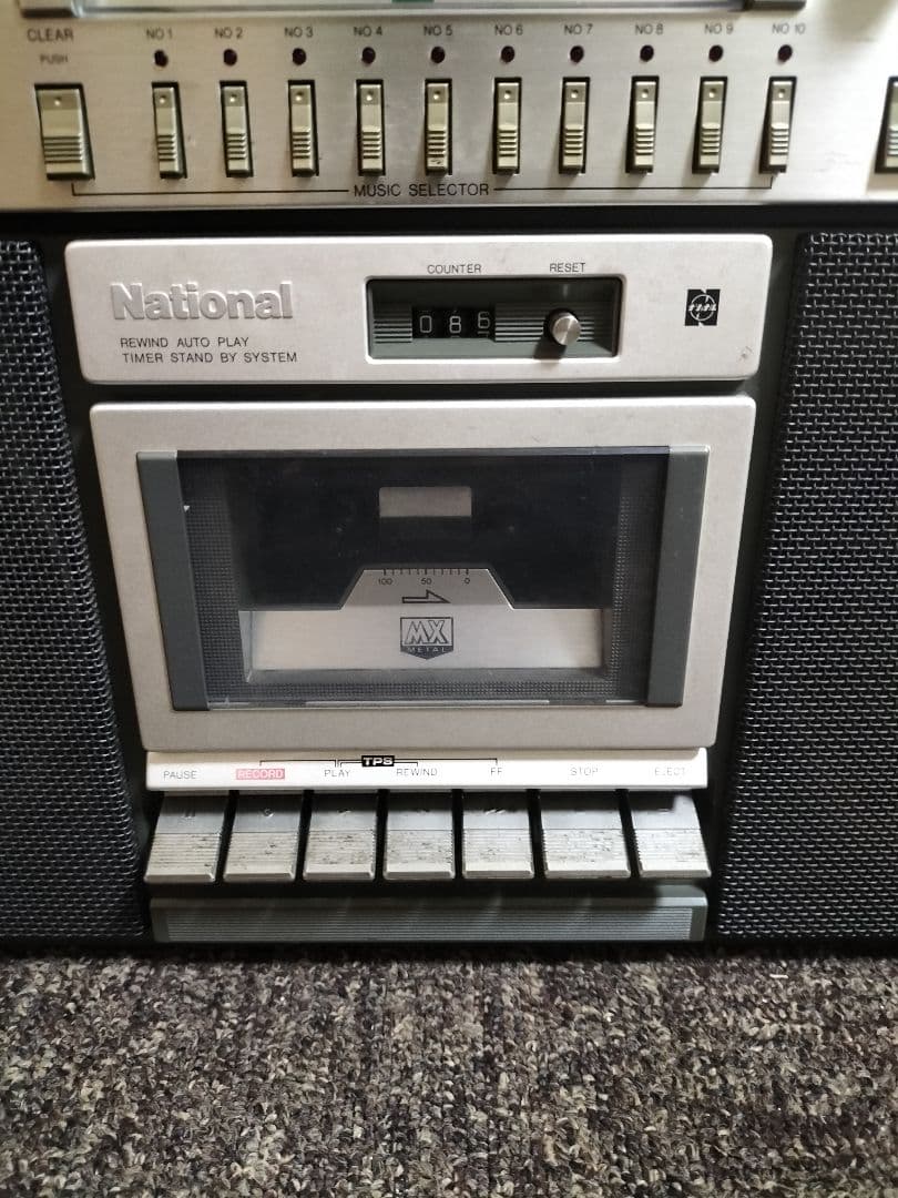 NationalナショナルRX-5700ラジカセ動作品(D95)