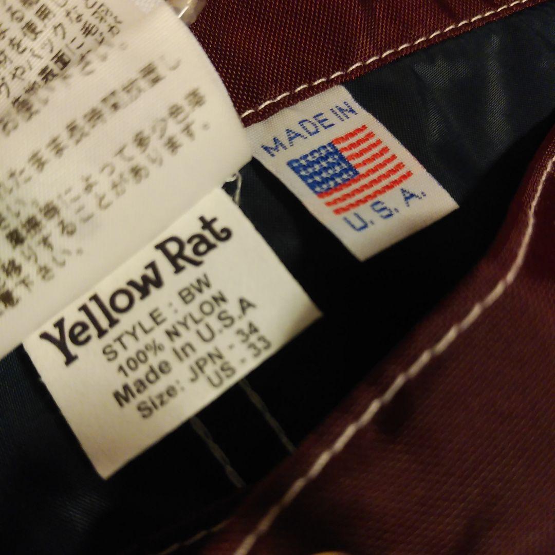 【新品未使用】イエローラット　サーフショートパンツ　スイムパンツ34　アメリカ製