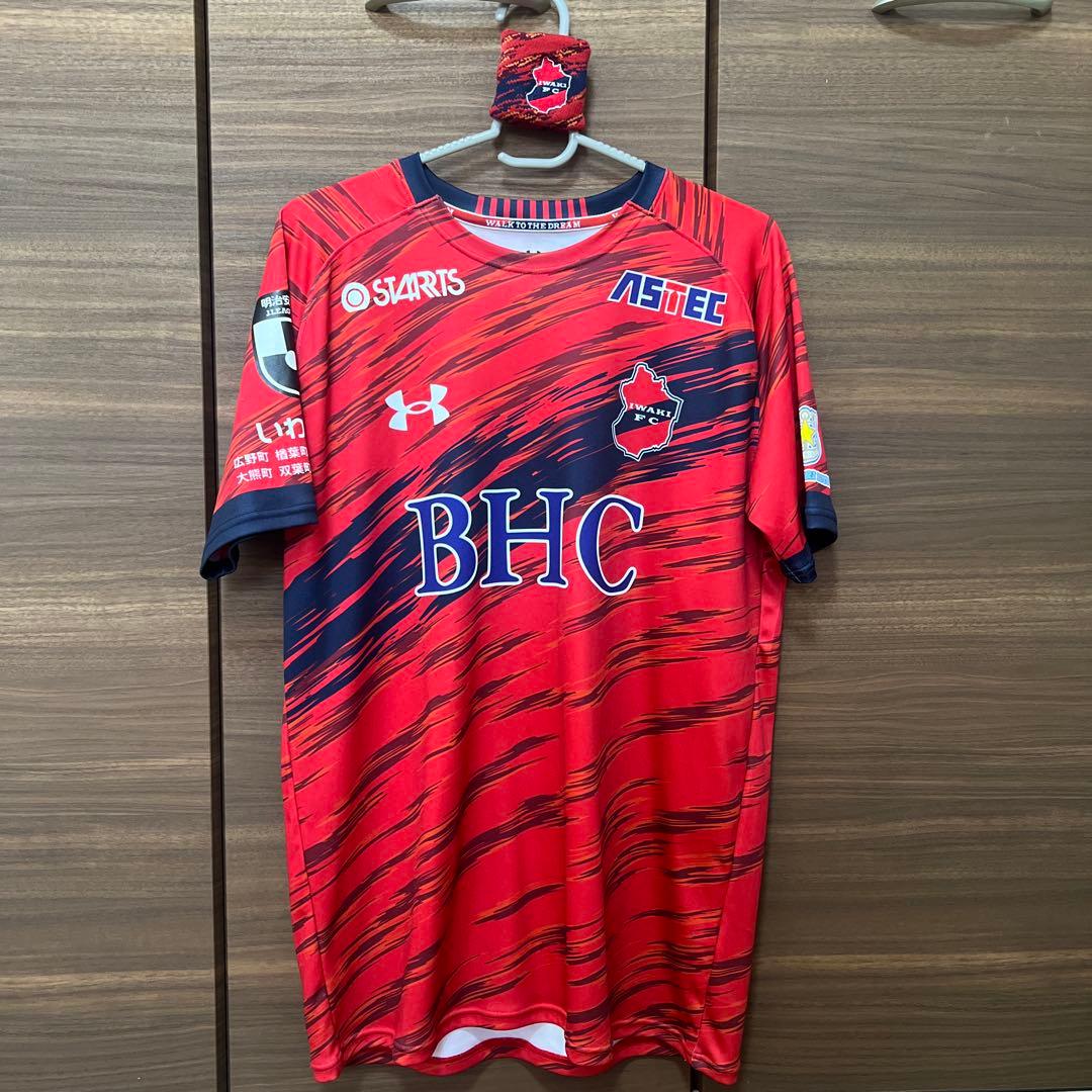 いわきFC 2025 8番 柴田選手 ユニフォーム リストバンド M