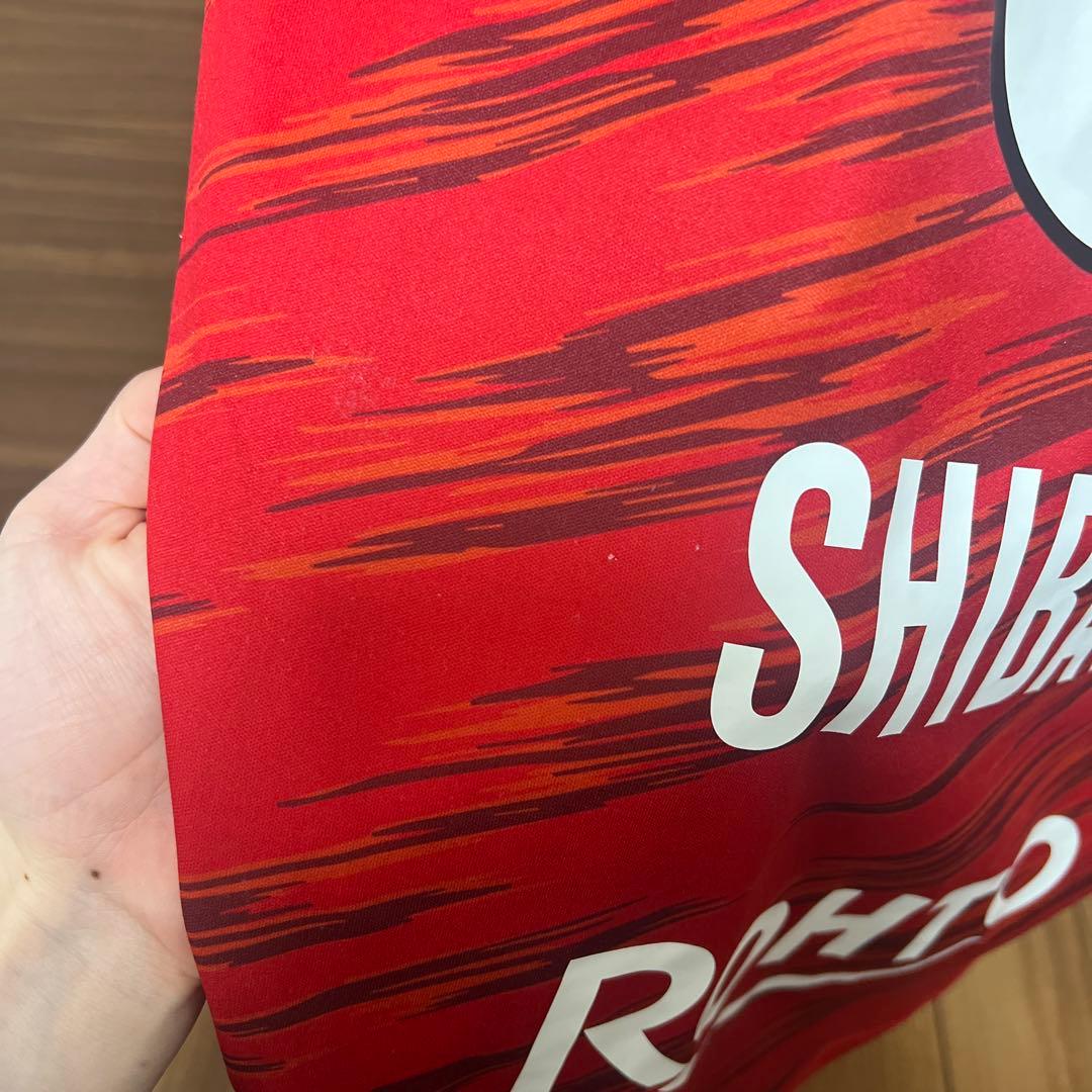 いわきFC 2025 8番 柴田選手 ユニフォーム リストバンド M