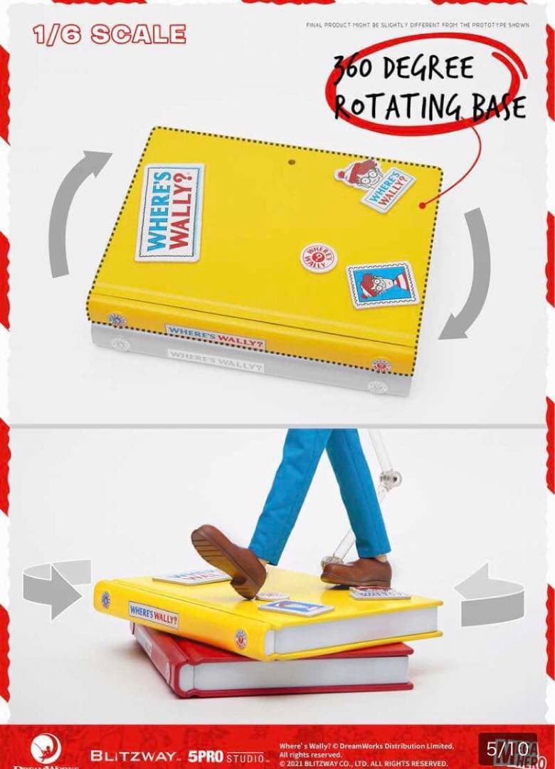 予約特典付き ウォーリーをさがせ! 1/6 フィギュア