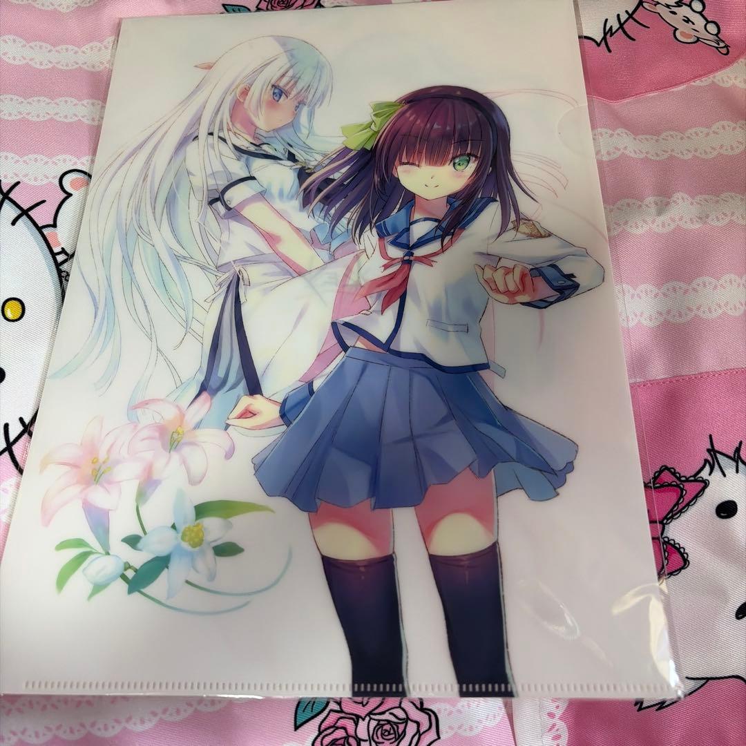 key winterくじ クリアファイル