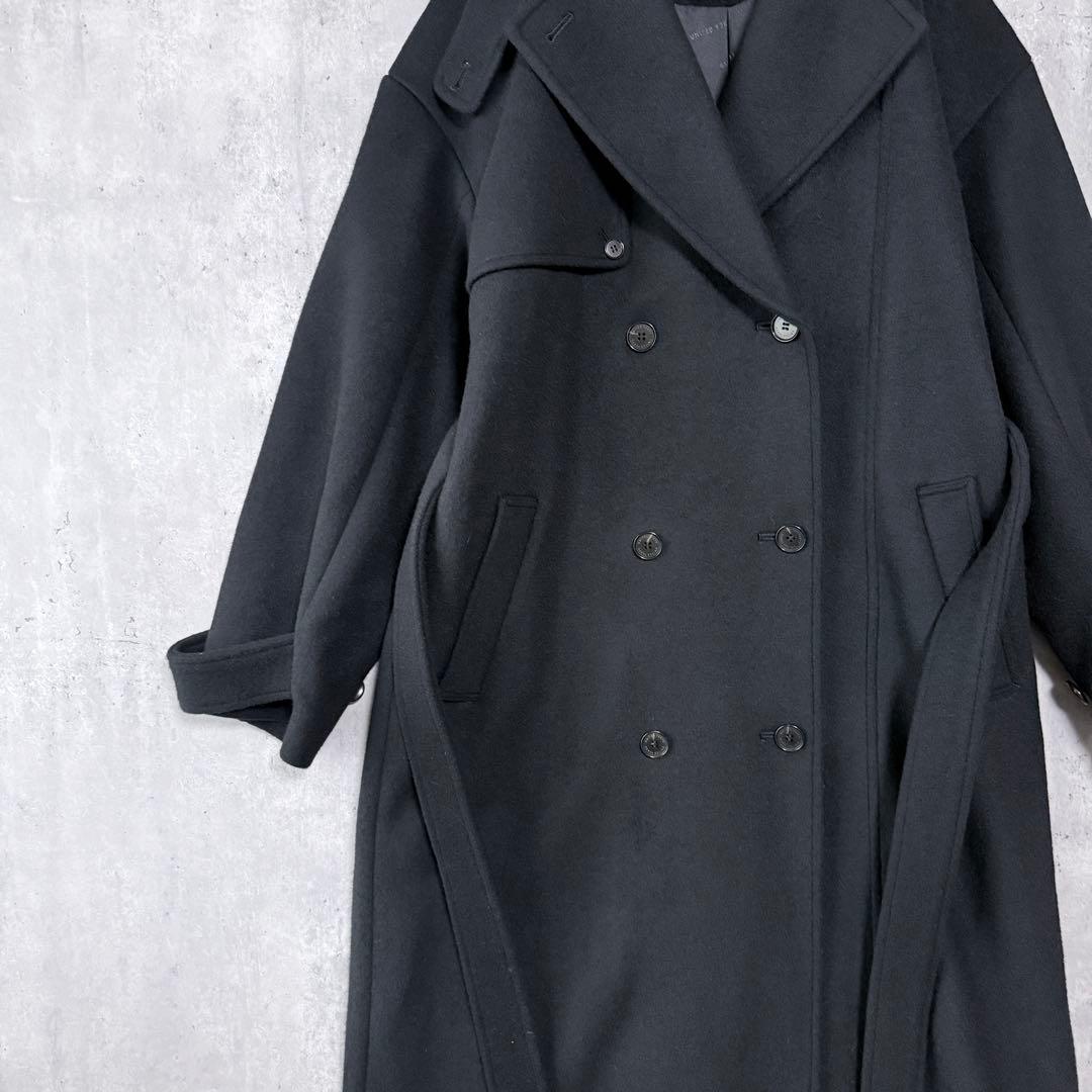 K*I様 ユナイテッドトウキョウ ビッグカラーコート 保温 撥水 ブラック WE