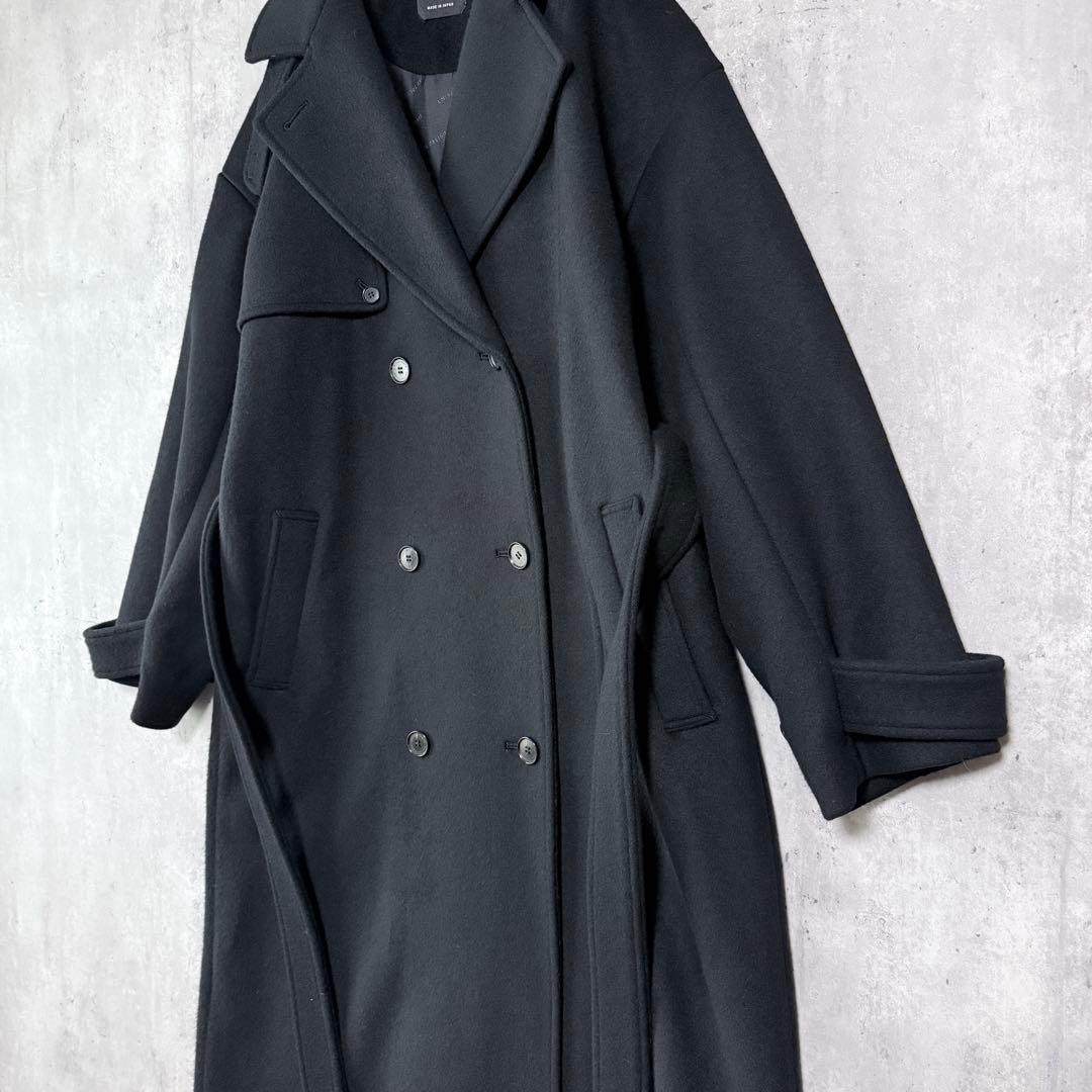 K*I様 ユナイテッドトウキョウ ビッグカラーコート 保温 撥水 ブラック WE