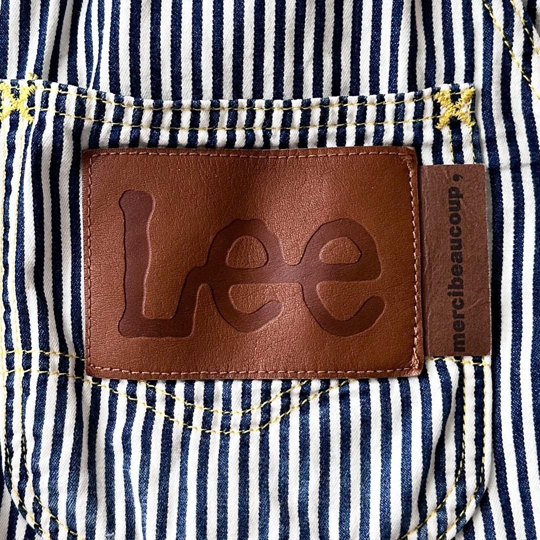 mercibeaucoup, × Lee ヒッコリー ストライプ サルエルパンツ