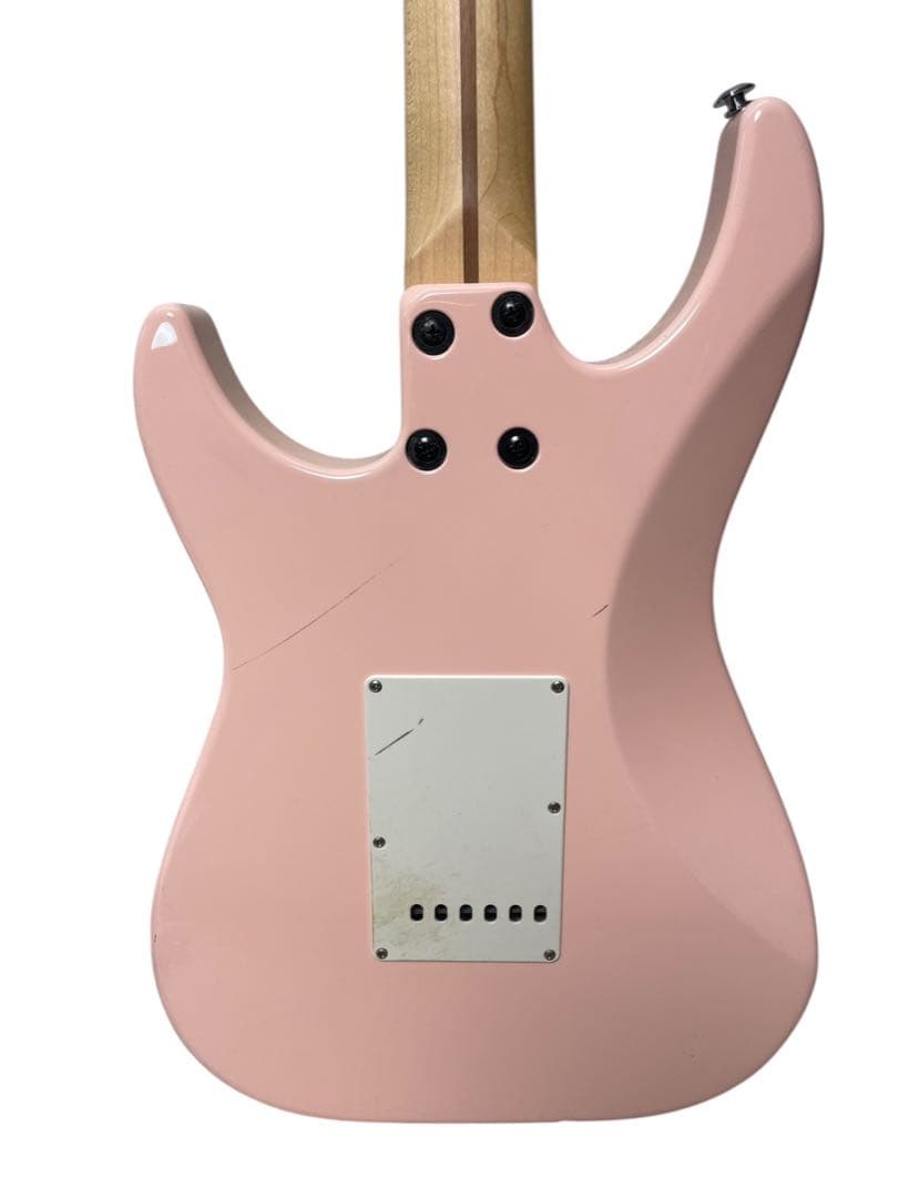 Greco WS-STD ピンク　ストラトタイプ　ギグバッグ付き