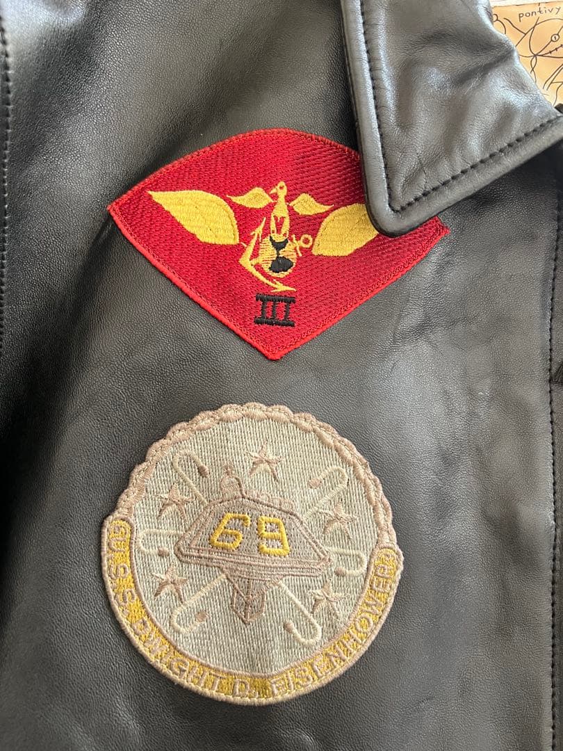 AVIREX レザージャケット 羊革