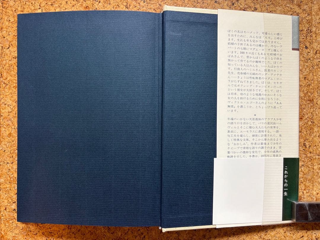 エミール・アジャール 「これからの一生」 1977年初版帯付