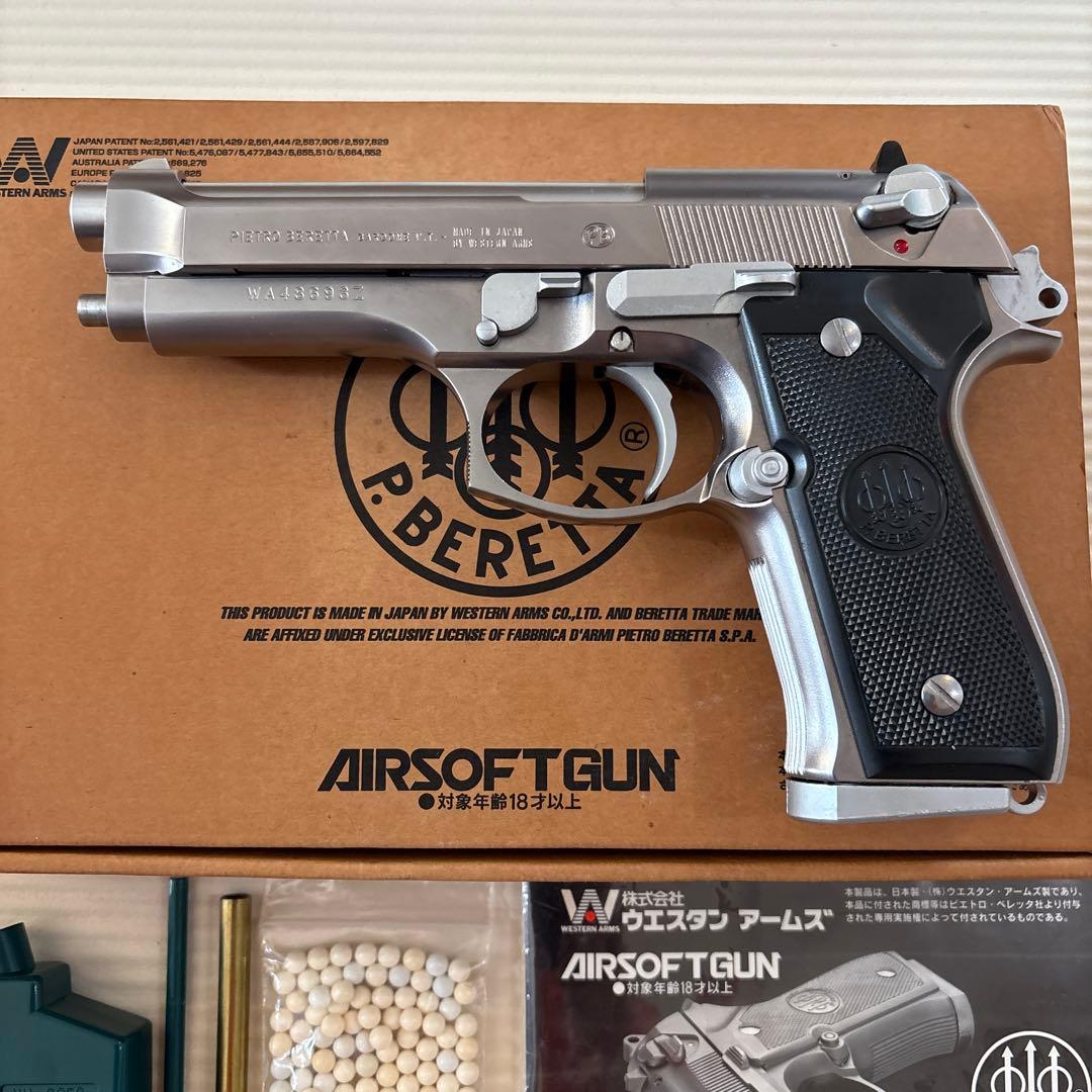 WA ウエスタンアームズ ベレッタ M92FS INOX ブローバック