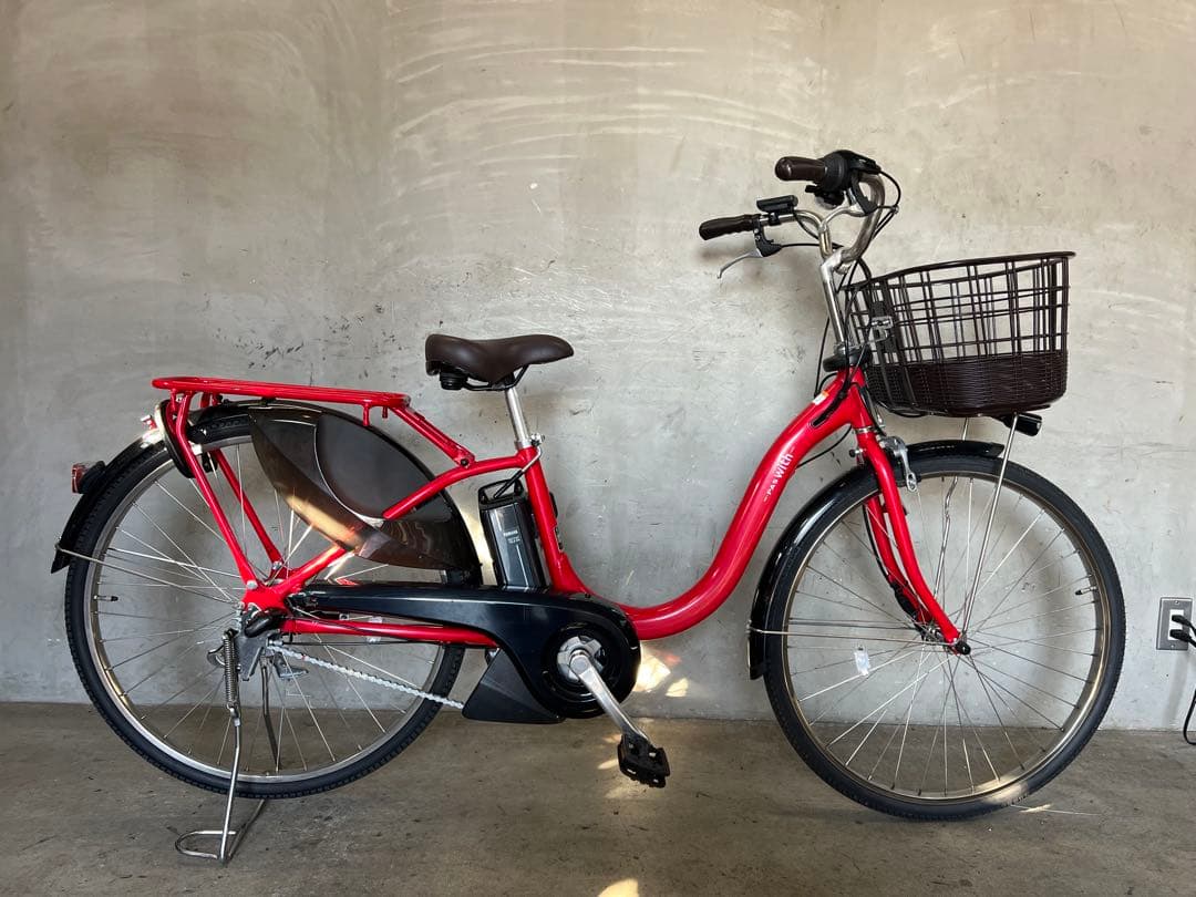 電動自転車 YAMAHA PAS With ヤマハ 26インチ