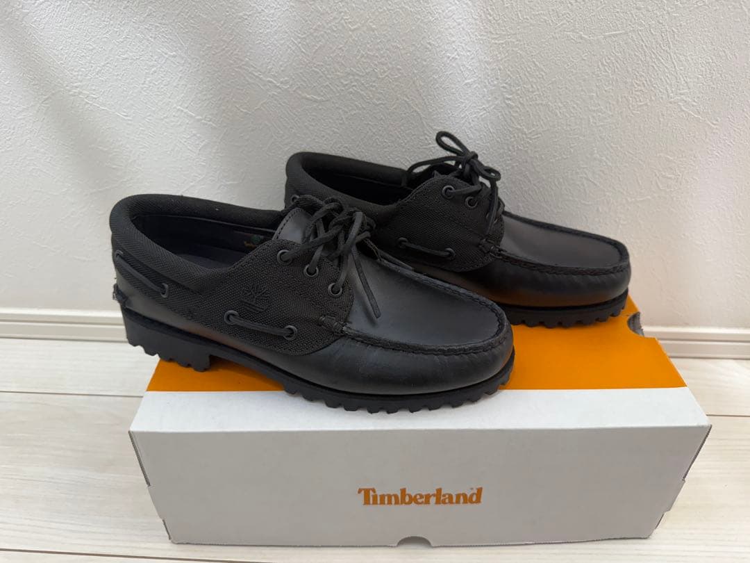 新品25.5 Timberland スリーアイ ブラック