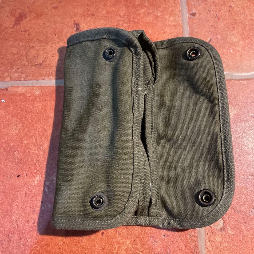 U.S. 医療シンボル ポーチ オリーブ　デッドストック