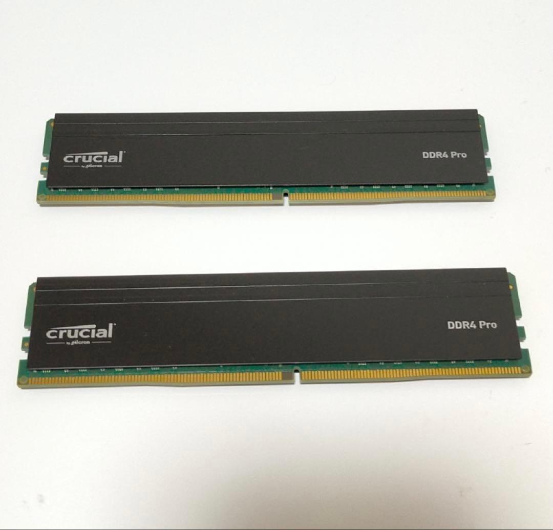 crucial DDR4 Pro 64GB メモリ