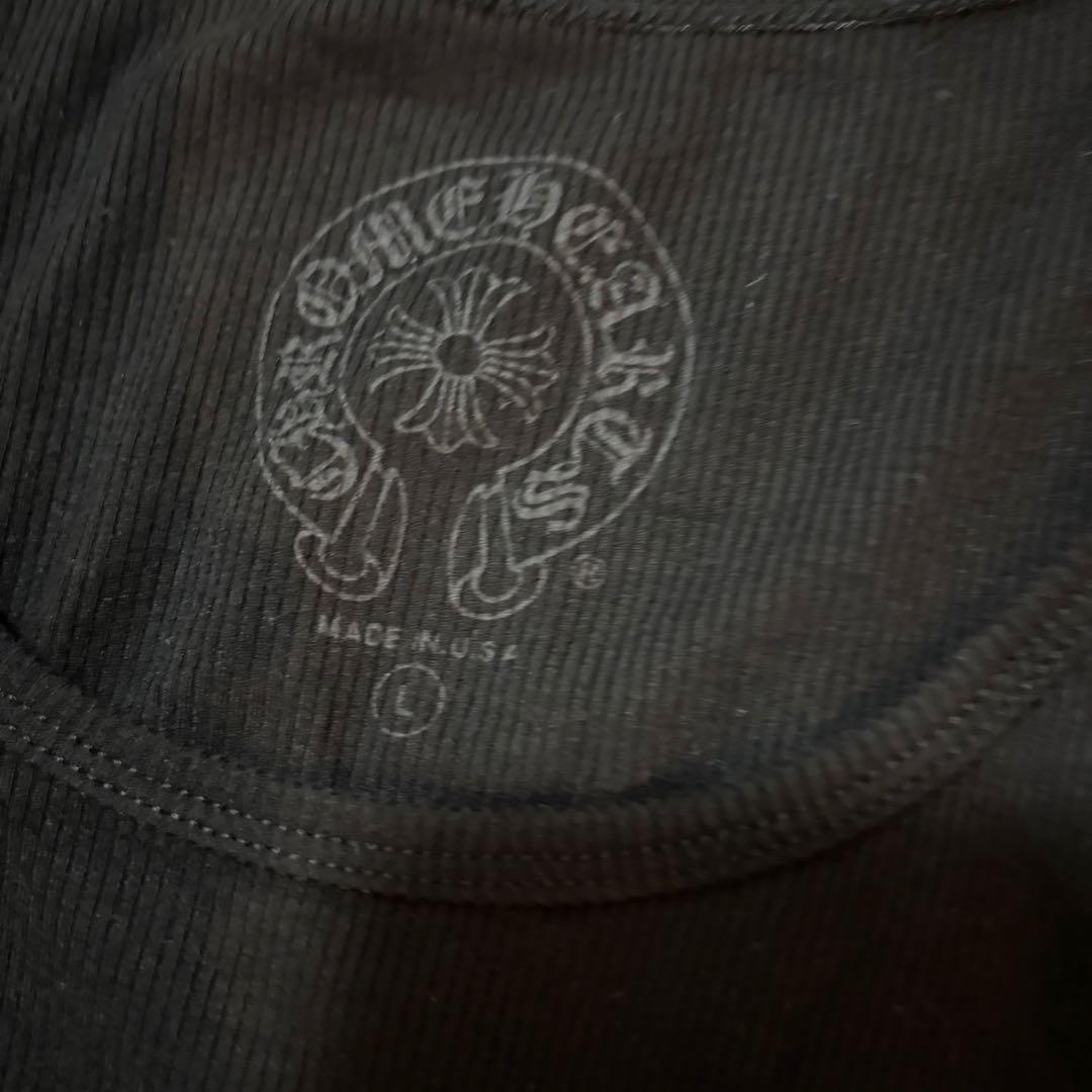 あ*や様 クロムハーツ ブラック タンクトップ Lサイズ