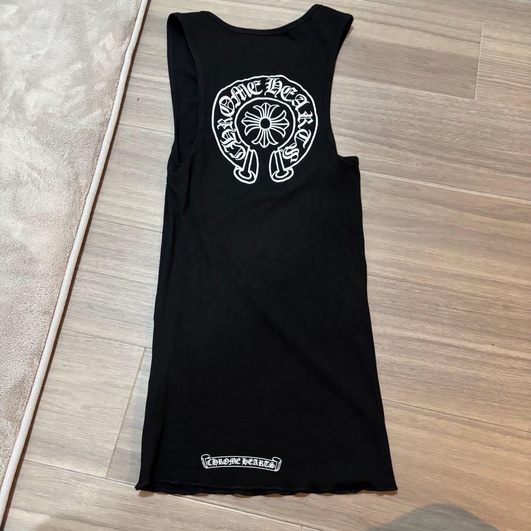 あ*や様 クロムハーツ ブラック タンクトップ Lサイズ